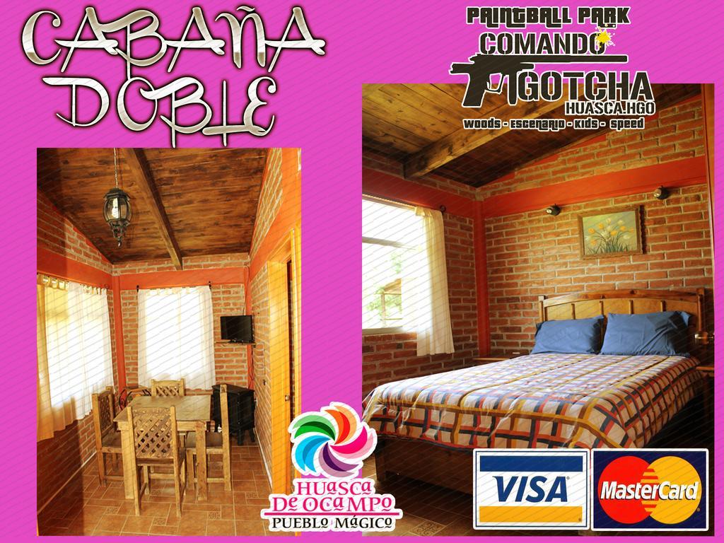 Cabanas Gotcha Huasca Hotel Huasca de Ocampo Zewnętrze zdjęcie